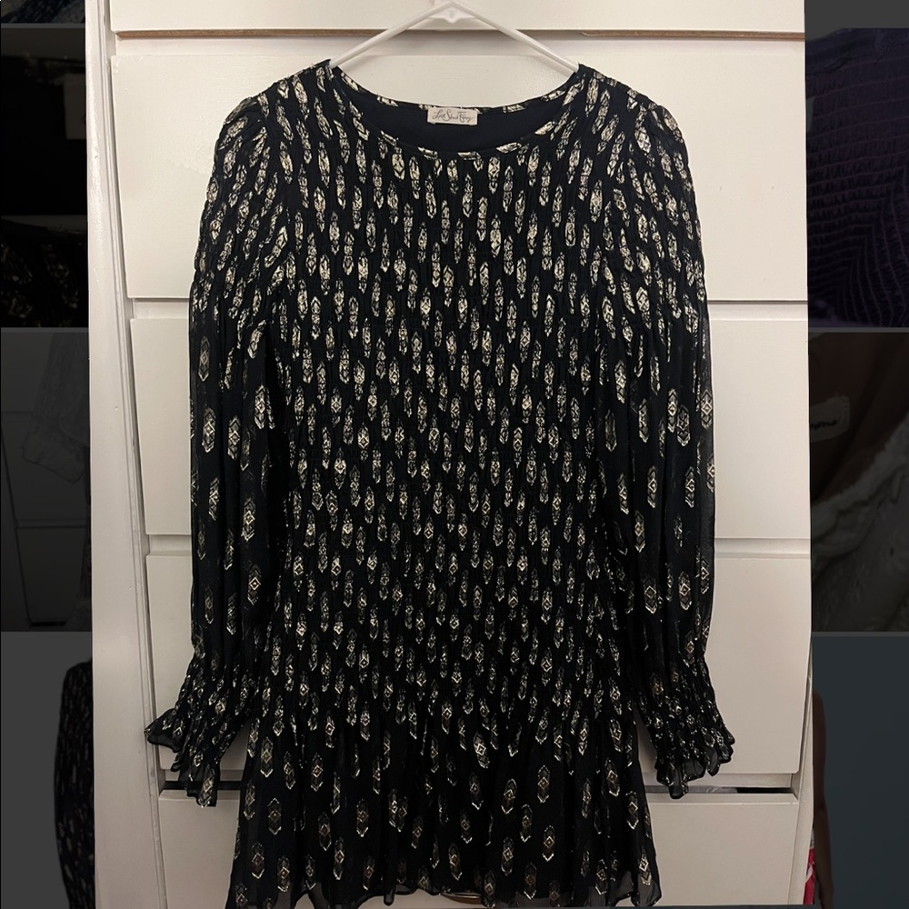 LoveShackFancy Scarlett Chiffon dress